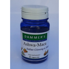 Dammer s ashwa maca indiai ginzeng kapszula 40 db vitamin és táplálékkiegészítő