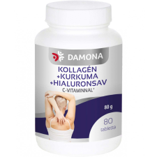  Damona kollagén+kurkuma+hialuron tabletta 80 db gyógyhatású készítmény