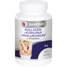 Damona kollagén+kurkuma+hialuron tabletta 80 db gyógyhatású készítmény