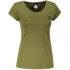  Dámské premium triko ALTISPORT CARRYOVER ALW065154 AVOCADO GREEN/BLACK méret: XS női póló