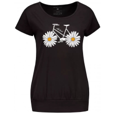  Dámské triko s krátkým rukávem ALW184120 ČERNÁ méret: XXL női póló