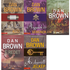 Dan Brown 3 Dan Brown könyv Robert Langdonnal csomagban regény