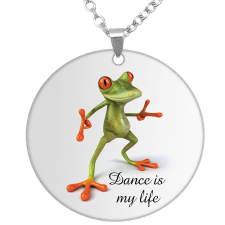 Dance is my Life medál lánccal, választható több formában és színben nyaklánc