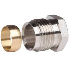 Danfoss G1/2˝ * 15mm rézcső csatlakozó, belsőmenetes szelepekhez hűtés, fűtés szerelvény