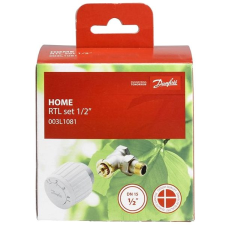 Danfoss termosztát készlet padlófűtéshez, 003L1080, DN 15, egyenes fűtésszabályozás