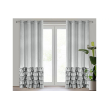  Dani fodros bársony függöny Ezüst 140x250 cm lakástextília