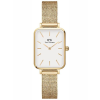 Daniel Wellington Daniel Wellington Quadro Evergold női karóra 20 mm arany acél fehér számlap