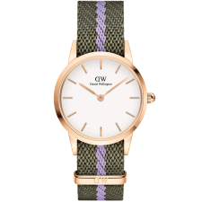 Daniel Wellington DW00100680 Iconic NATO Green/Purple 28mm 3ATM , női karóra