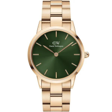  Daniel Wellington Iconic Emerald női karóra 28 mm rozéarany/zöld, acél karóra