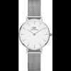 Daniel Wellington Petite Sterling 28 mm Silver (7350068246661)