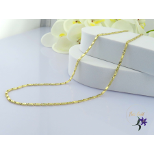  Danka-45 antiallergén metszett szemes nyaklánc -14K nyaklánc