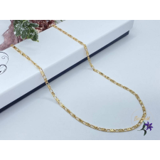  Danka-45  goldfilled antiallergén metszett szemes nyaklánc 18K nyaklánc