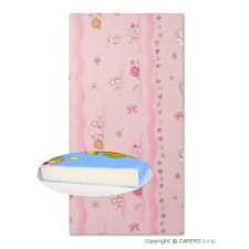 DANPOL Gyerek habszivacs matrac rózsaszín - különféle minta | Rózsaszín | babamatrac