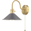 Dar Lighting glamour klasszikus fali lámpa hadano ón sárgaréz darhad0740-02