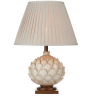 Dar Lighting glamour modern asztali lámpa layer barna tejszínes darlay4233-x