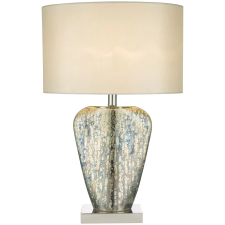 Dar Lighting glamour modern asztali lámpa syracuse tejszínes csiszolt króm arany darsyr4235 világítás