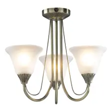 Dar Lighting klasszikus csillár boston antik sárgaréz darbos03 világítás