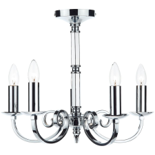 Dar Lighting klasszikus csillár murray csiszolt króm darmur0550 világítás