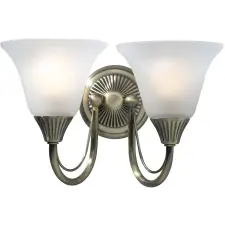 Dar Lighting klasszikus fali lámpa boston antik sárgaréz opál darbos09 világítás