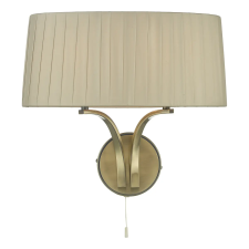 Dar Lighting klasszikus fali lámpa cristin antik sárgaréz darcri0929 világítás