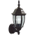 Dar Lighting klasszikus kültéri fali lámpa hambro fekete arany átlátszó darham162235
