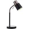 Dar Lighting modern asztali lámpa bond fekete réz darbon4254