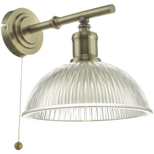 Dar Lighting modern fali lámpa dara antik sárgaréz átlátszó dardar0775 világítás
