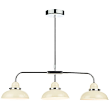 Dar Lighting modern függeszték dynamo króm tejszínes dardyn0333 világítás
