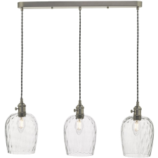 Dar Lighting modern függeszték hadano ősi króm átlátszó darhad3661-03 világítás