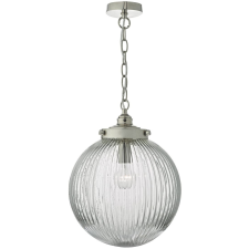 Dar Lighting modern függeszték tamara átlátszó szatén nikkel dartam0138 világítás