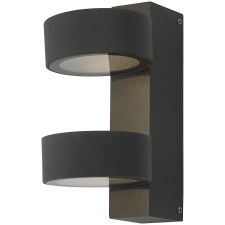 Dar Lighting modern kültéri fali lámpa bohdan szürke darboh0939 kültéri világítás