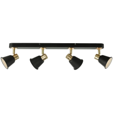 Dar Lighting modern spot lámpa fry fekete arany darfry8454 világítás
