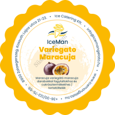 Darabos maracuja variegato paszta IceMan 200 g sütés és főzés