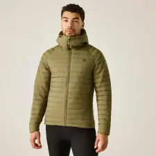 Dare2be Air Lite Jacket Férfi steppelt kabát zöld férfi kabát, dzseki