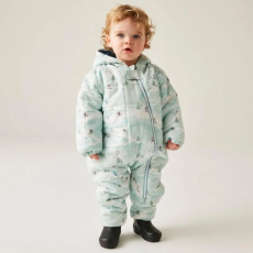 Dare2be Bambino III Suit Bébi téli kezeslábas zöld