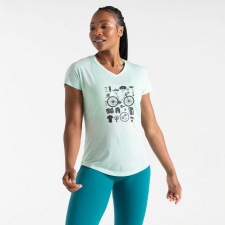 Dare2be Calm Tee Női gyorsan száradó póló zöld női póló