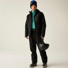 Dare2be Eagle III Jacket Férfi prémium síkabát 30.000 mm fekete sífelszerelés