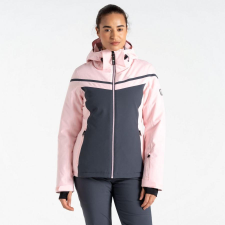Dare2be Flurry Jacket Női síkabát 30000 vízálló és lélegző rózsaszín/korall/pink sífelszerelés