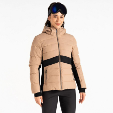 Dare2be Glacial Jacket Női síkabát 10000 mm vízálló és lélegző bézs sífelszerelés