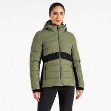 Dare2be Glacial Jacket Női síkabát 10000 mm vízálló és lélegző zöld sífelszerelés
