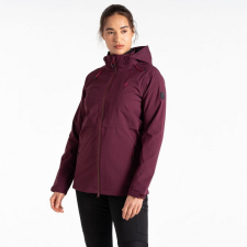 Dare2be SwitchUpII Jacket Női túra- esőkabát 20.000 mm vízálló bordó női dzseki, kabát
