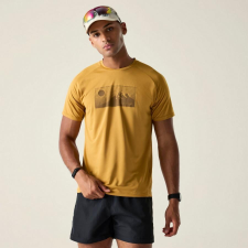 Dare2be Tech II Tee Férfi gyorsan száradó póló barna férfi póló