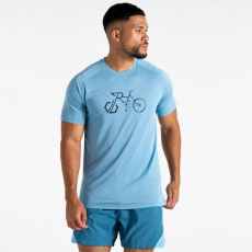 Dare2be Tech II Tee Férfi gyorsan száradó póló kék