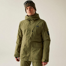 Dare2be Twin Tip Jacket Férfi prémium síkabát 30.000 mm zöld sífelszerelés