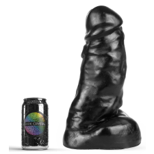 Dark Crystal Dildo Neo – prémium sötét kristály, 25 x 11 cm műpénisz, dildó