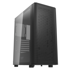 DarkFlash DK360 Számítógépház - Fekete (DK360BLACK) számítógép ház