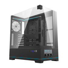 DarkFlash DY450 Midi Torony Számítógépház - Fekete (DY450 BLACK) számítógép ház