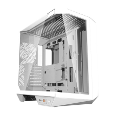DarkFlash DY470 Full Tower Számítógépház - Fehér (DY470 WHITE NO FANS) számítógép ház