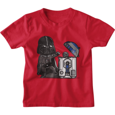  Darth Vader & R2-D2 - Gyerek Póló