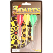  Darts fémhegyű dobónyíl 3 darabos készlet (02885) darts nyíl